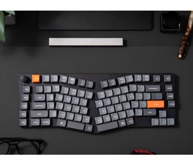 Keychron K15 Max H1 UltraSlim Low Profile Gateron Red Ergonomic RGB - 1507479 - zdjęcie 2